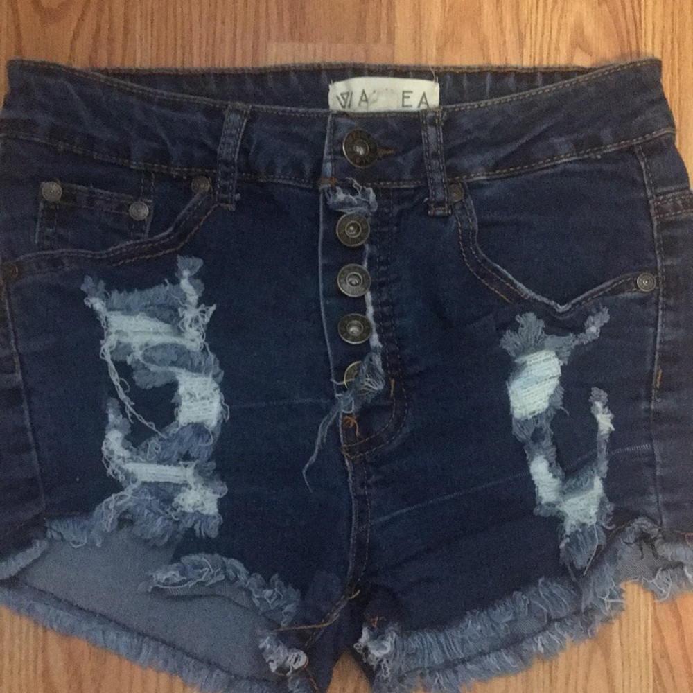High waisted shorts